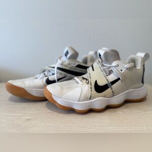 Nike React Hyperset Volleyball Shoes White Black